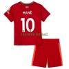 Maillot de Supporter Liverpool Sadio Mane 10 Domicile 2021-22 Pour Enfant